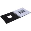 Spiraal album Khari zwart mat wit paginas 24x25 cm