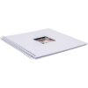 HNFD Spiraalalbum Khari wit geribd 33x33 cm 50 witte bladzijden
