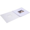 HNFD Spiraalalbum Khari wit geribd 33x33 cm 50 witte bladzijden
