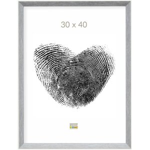 s46ch7 fotolijst in grijs-blauw met witte rand