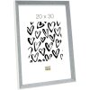 s46ch7 fotolijst in grijs-blauw met witte rand