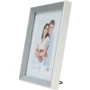 s46ch7 fotolijst in grijs-blauw met witte rand