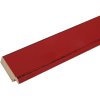 s46ff4 Schilderij lijst geschilderd in rood