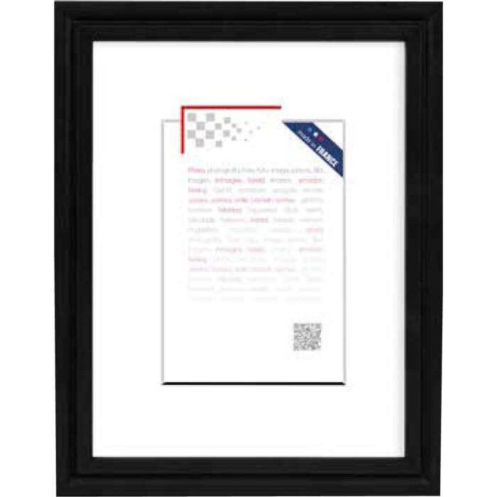 Houten lijst Couture 20x30 cm zwart