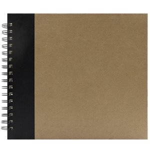 Spiraal Album Eskis 23x27 cm zwart