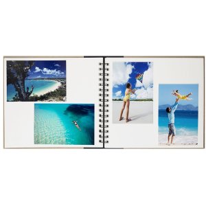Spiraal Album Eskis 23x27 cm zwart