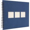 Spiraal Album Manille 23x27 cm blauw