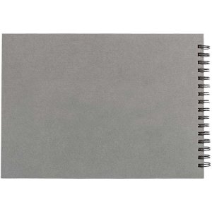 Panodia Spiraal Album Manille 23x34 cm grijs 60 witte paginas
