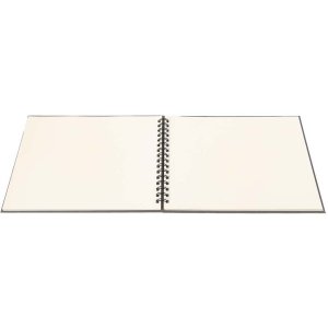 Panodia Spiraal Album Manille 23x34 cm grijs 60 witte paginas
