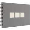 Panodia Spiraal Album Manille 23x34 cm grijs 60 witte paginas