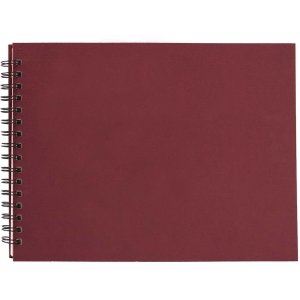 Spiraal Album Manille 23x34 cm rood