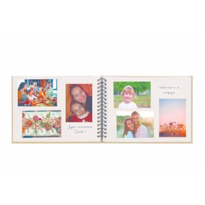 Spiraal Album Manille 23x34 cm rood