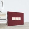 Spiraal Album Manille 23x34 cm rood