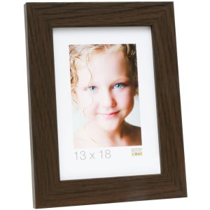 s49bh2 Fotolijst in donker houtkleur