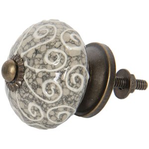 Deurknop ø 4 cm - Clayre en Eef 64162