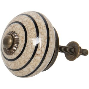 Deurknop ø 4 cm - Clayre en Eef 64176