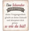 Tekstbord 13x15 cm - Clayre en Eef 6y3642d