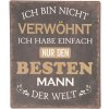 Tekstbord 13x15 cm - Clayre en Eef 6y3645d