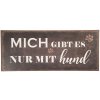 Tekstbord 30x13 cm - Clayre & Eef 6Y3619D