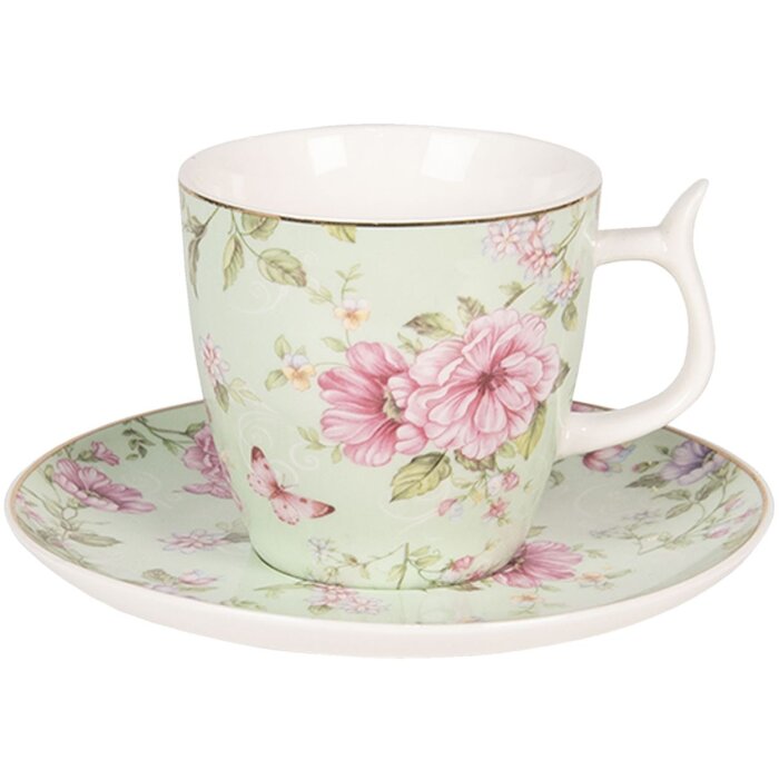 Koffiekopje met schotel ø 13x2 / ø 7x7 cm / 0,16l