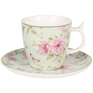 Koffiekopje met schotel ø 13x2 / ø 7x7 cm /...