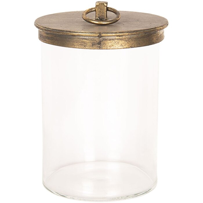 Voorraadpot met deksel Ø 15x25 cm - 6GL2477