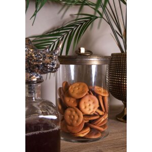 Voorraadpot met deksel Ø 15x25 cm - 6GL2477
