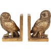 Boekensteun (2-delig) Uilen 12x8x16 cm - 6pr2653