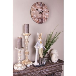 Decoratie Konijn met Hoed 17x9x46 cm - 6pr2602