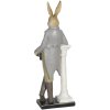 Decoratie Konijn met Hoed 17x9x46 cm - 6pr2602