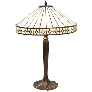 Tafellamp Tiffany ø 40x58 cm E27-max 2x60W