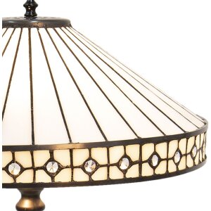 Tafellamp Tiffany ø 40x58 cm E27-max 2x60W