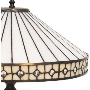 Tafellamp Tiffany ø 40x58 cm E27-max 2x60W