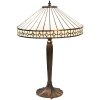 Tafellamp Tiffany ø 40x58 cm E27-max 2x60W