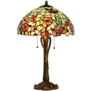 Tafellamp Tiffany ø 40x63 cm E27/2x60W - 5ll-5981