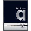 Nielsen Aluminium fotolijst Alpha 24x30 cm donkergrijs glanzend