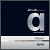 Nielsen Aluminium fotolijst Alpha 40x40 cm donkergrijs glanzend