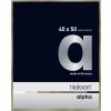 Nielsen Aluminium fotolijst Alpha 40x50 cm geborsteld roestvrij staal