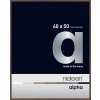 Nielsen Aluminium fotolijst Alpha 40x50 cm wengé licht
