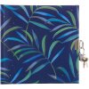 Dagboek Tropisch Blauw 16,5x16,5 cm