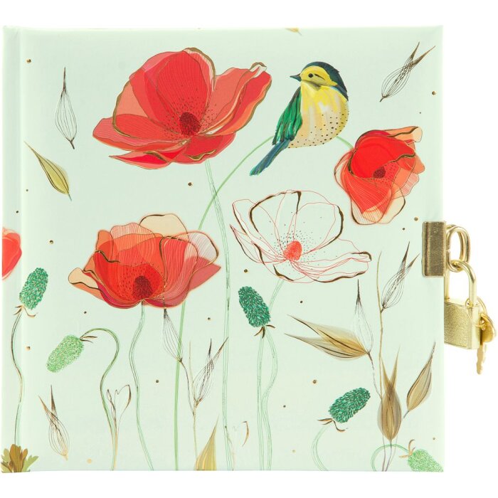 Dagboek Tedere Bloemen 16,5x16,5 cm