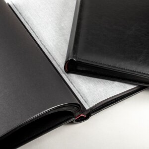 Fotoalbum Deluxe 26x25 cm zwart