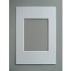Galerij passepartout 24x30 cm sneeuwwit voor 18x24 cm