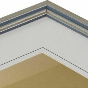 Henzo Houten lijst Artos 40x60 cm zilver