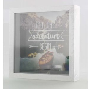 Hama Spaarpot Dinero wit 23x23 cm