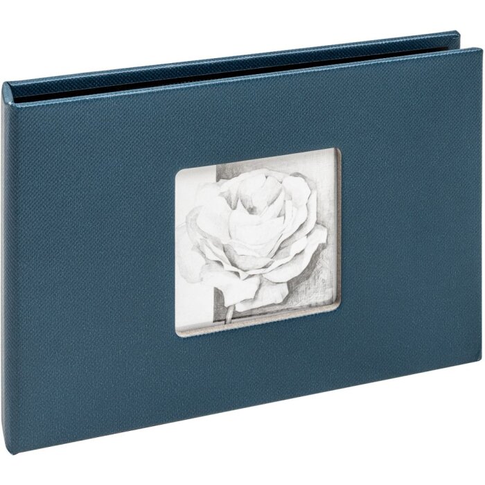 Walther Mini Album Beyond blauw 12 fotos 10x15 cm insteekalbum