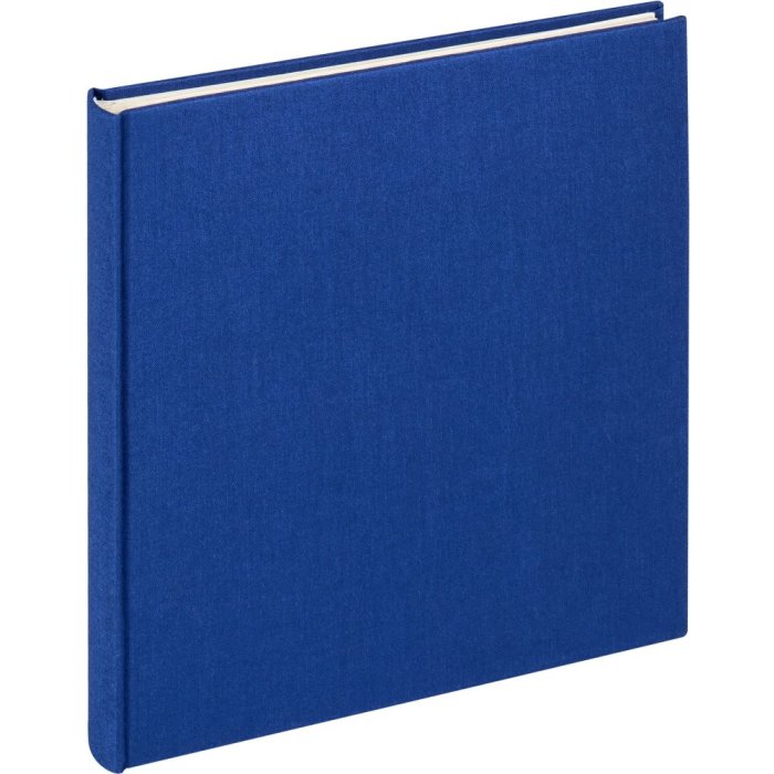 Fotoalbum Linnen blauw 26x25 cm