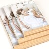 Eenvoudige fotolijst 15x20 cm staand formaat