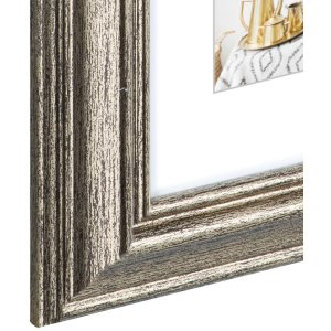 Plastic lijst Lobby 10x15 cm brons