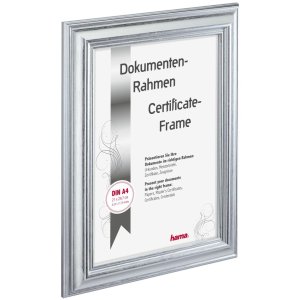 Kunststof lijst Lobby 21x30 cm zilver
